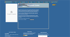 Desktop Screenshot of nehemiah-center.org